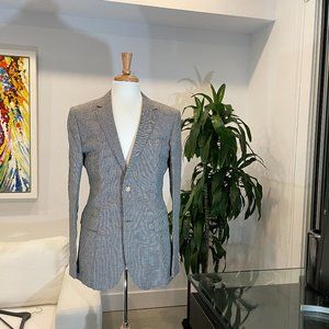 Indochino Suit (Gray Checked) Size L